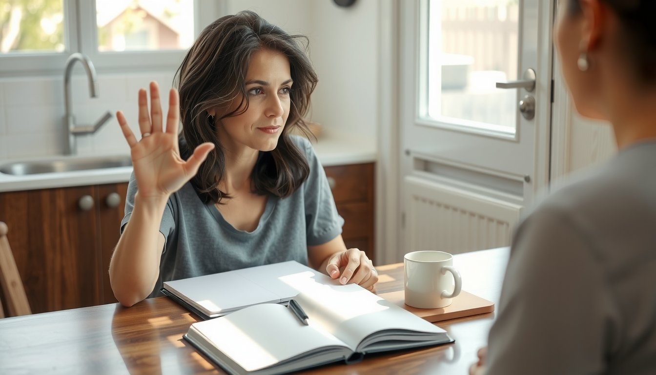 7 boundary lines that sound polite — but actually work (even with family) in a homemade style